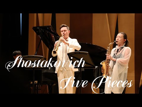 Dmitri Shostakovich/Levon Atovmyan, 5 Pieces for 2 violins and piano - Valentin Kovalev,Aiwen Zhang