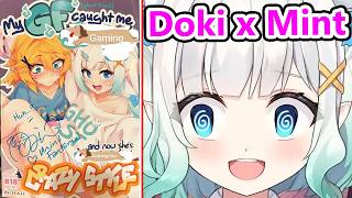 Doki asked Mint to sign a doujin about them