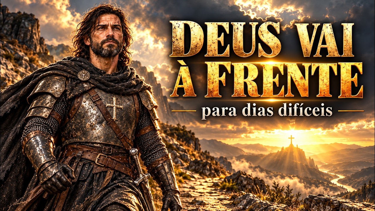 DEUS VAI À MINHA FRENTE ⚔️ Quando o Caminho Parece Incerto | Oração de Proteção e Fé