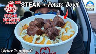 Arby's® Steak 'n Potato Bowl Review! 🥩🥔🥣 | Steak Nuggets Are BACK! | theendorsement