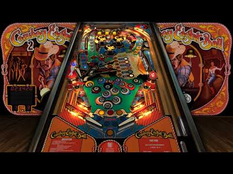 Cowboy Eight Ball 2 Pinball VPX