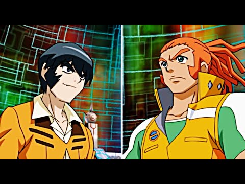 Mason Brown vs Jake Vallory [Two Battles] - Bakugan Gundalian Invaders (Episode 4)
