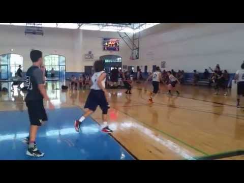 SD Wolverines vs. Nighthawks - 14U (A) - Top Gun Basketball League - Fall 2015 - 10/24/2015