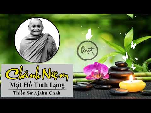CHÁNH NIỆM -  MẶT HỒ TĨNH LẶNG - THIỀN SƯ AJAHN CHAH (Rất hay)