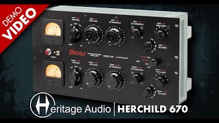 Video thumbnail for Heritage Audio - Herchild 670 Compressor - KMR Demo Room by KMR Audio