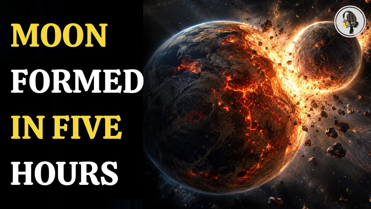Moon Formed In Five Hours After Theia Hit Earth | WION Podcast