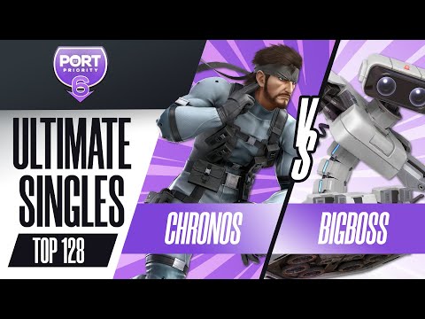 Chronos vs BigBoss - Ultimate Singles: Top 128 - Port Priority 6 | Snake vs R.O.B