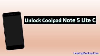 How to Unlock Coolpad Note 5 Lite C - When Forgot Password