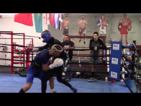 sparring at rgba max mad vs dennis EsNews Boxing
