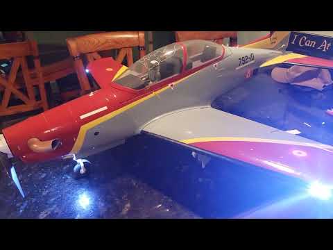 FMS PC-21 repaint to Spanish Air Force and lighting. thank you Callie Graphics!