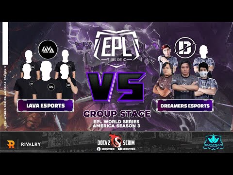 Lava Esports vs Dreamers Esports - EPL World Series: America Season 3 - Group Stage - BO3