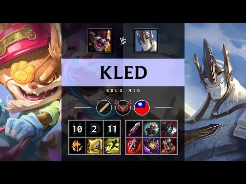 Kled Mid vs Galio - TW Grandmaster Patch 25.15