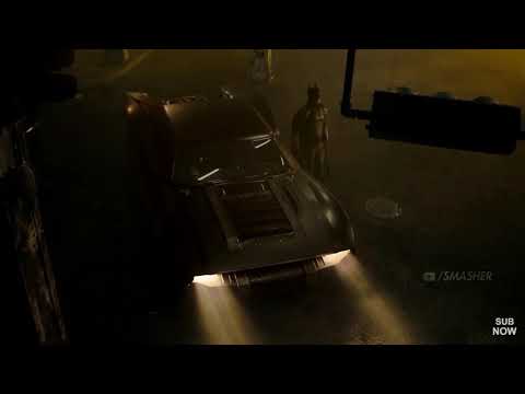 THE BATMAN (2021) Batmobile Official First Look - Robert Pattinson