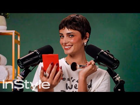 Model Taylor Hill’s ASMR Makeup Routine | Hush & Brush | InStyle