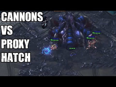 Cannon Rush vs Proxy Hatchery Turns Out...