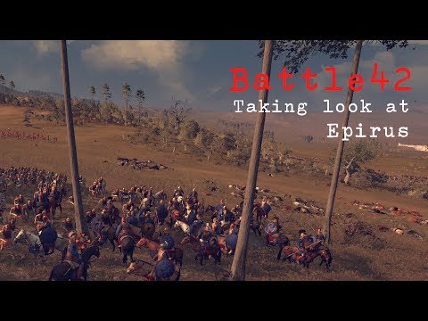 Rome 2 Online Battle #42 - 1v1 - Epirus vs Baktria