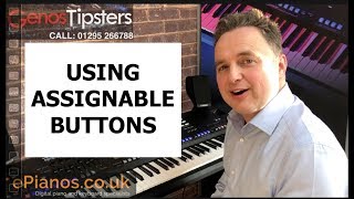 How to use Assignable buttons on Yamaha Genos keyboard