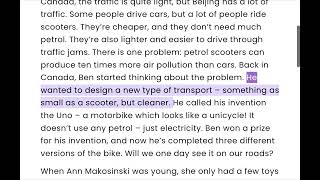 B1.1 - U6 - Teenagers' solutions to city problems