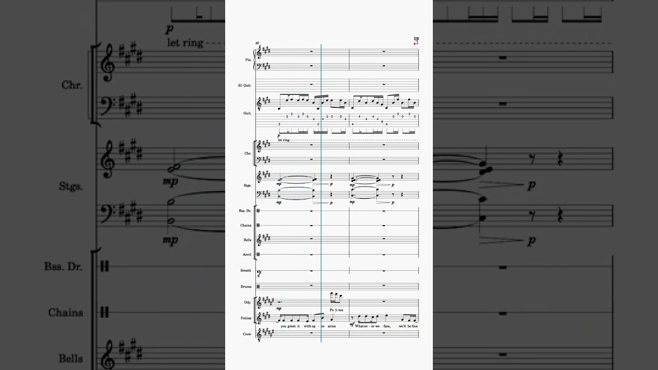 Pt. 18 of turning EPIC : The Musical into sheet music #music #epicthemusical #transcription