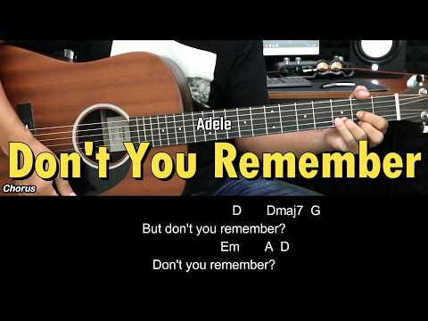 Don't You Remember - Adele