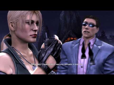Mortal Kombat: Komplete Edition Story mode - act 1 - Johnny Cage vs Sonya Blade
