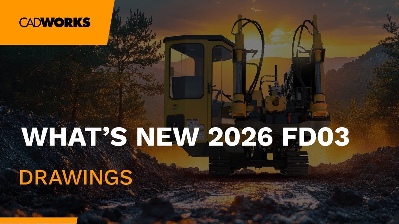 SOLIDWORKS 2026 FD03 Uudet ominaisuudet | Osa 3: Drawings - Video thumbnail