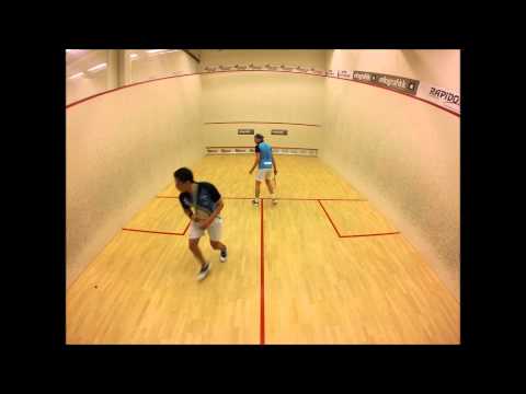 Squash: Rasmus Hult VS Adrian Østbye