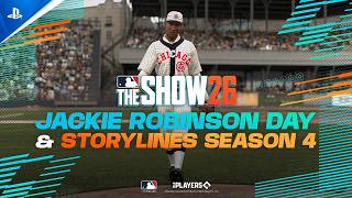 ⚾ MLB The Show 26 — Jackie Robinson Day & Storylines Update | Full Breakdown Trailer