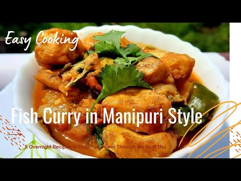 Fish Curry Without Fry // Manipuri Style Fish Curry // Nga Atoiba Thongba