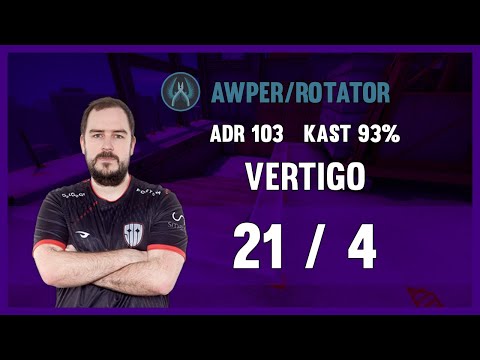 POV oskar (21/4) vs Sangal, Vertigo, CT Side (CS:GO POV's #9)