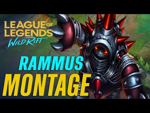 RAMMUS Wild Rift Montage - Best RAMMUS Plays | LoL Wild Rift Montage