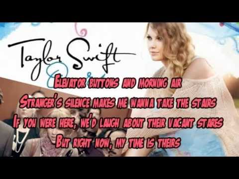 Taylor Swift - Ours karaoke