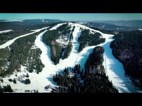 Plešivec - ski areál Krušné hory