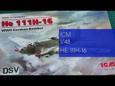 ICM 1/48 He 111H-16 (48263) Review