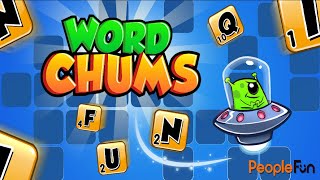 Word Chums! (by PeopleFun) IOS Gameplay Video (HD)