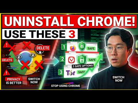 Uninstall Google Chrome NOW — Use These 3 Browsers Instead