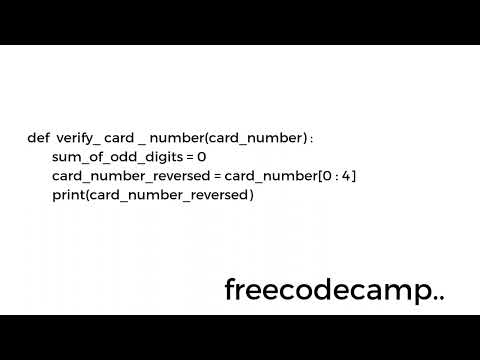 Lmplementing The Luhn Algorithm Python Beta Certification Step 10