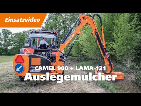 SaMASZ Auslegemulcher | CAMEL 900 + LAMA 121