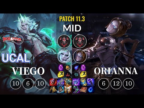 KT Ucal Viego vs Orianna Mid - KR Patch 11.3