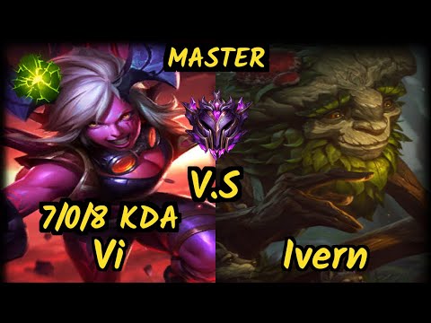 OPT Meteos (VI) vs IVERN - 7/0/8 KDA JUNGLE GAMEPLAY - NA Ranked MASTER