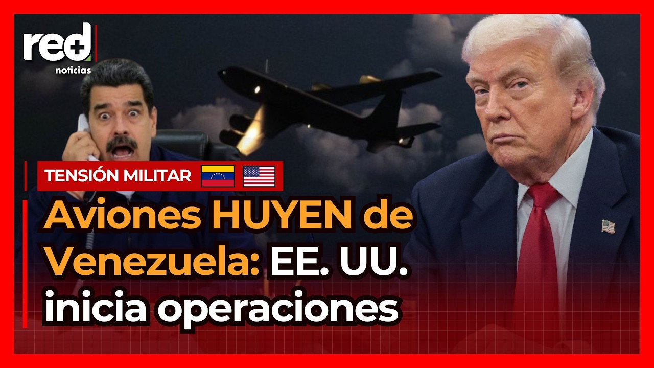 Aviones huyen de Venezuela tras anuncio de Estados Unidos, viene lo peor para Nicolás Maduro