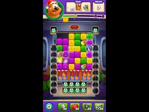 Toon Blast Level 10050 - NO BOOSTERS 🐻🐺🐱 | SKILLGAMING ✔️