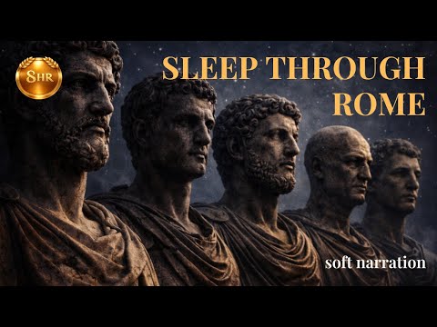 [NO Ads] Roman Emperors — Full Series Sleep Story (8 Hours | All Parts | Soft Spoken)