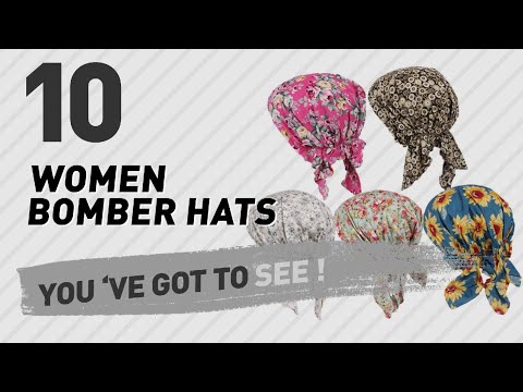 Women Bomber Hats, Amazon Uk Best Sellers Collection // Women's Fashion 2017
