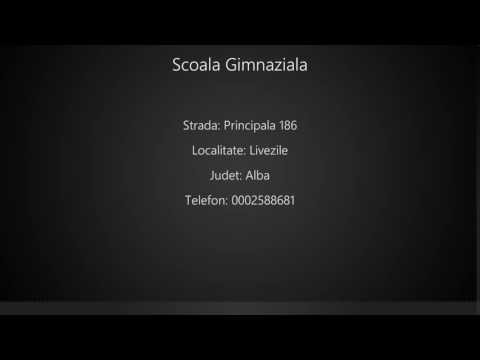 Scoala Gimnaziala Livezile