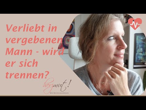 Verliebt in verheirateten/vergebenen Mann - wird er sich trennen?