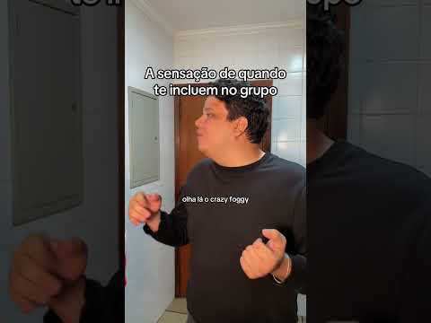A sensação de quando te incluem no grupo
