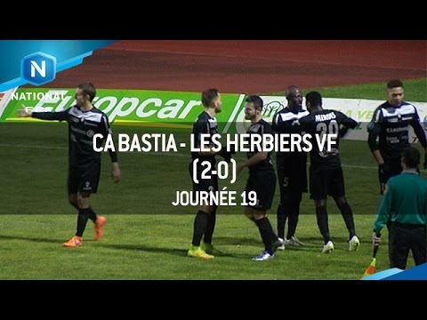 J19 : CA Bastia - Les Herbiers VF (2-0), le résumé