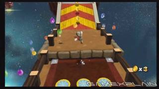 Super Mario Galaxy 2:  Boulder Bowl Green Stars