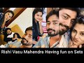 Guppedantha Manasu Serial Rishi Vasudhara Mahendra Having Fun On Sets